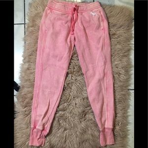 Pink joggers